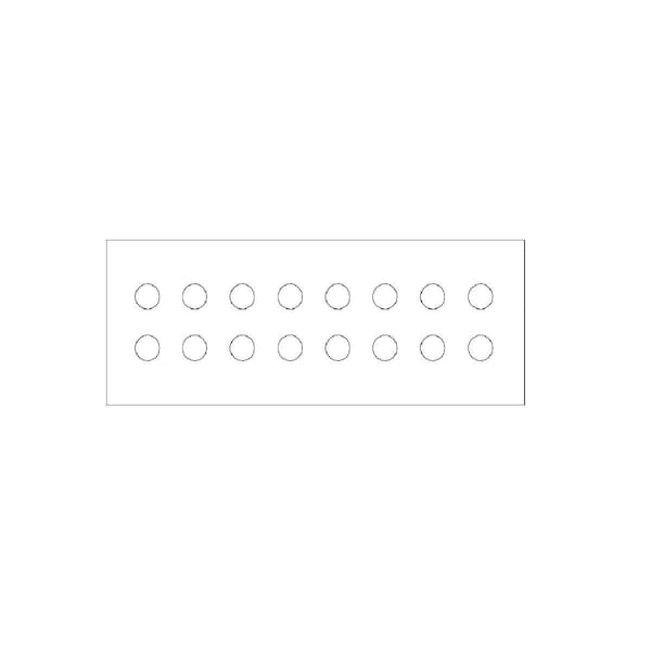 Captive Screws Electrical Enclosures, 7-1/4 in H, 6.66 in D, 19-3/4 in W